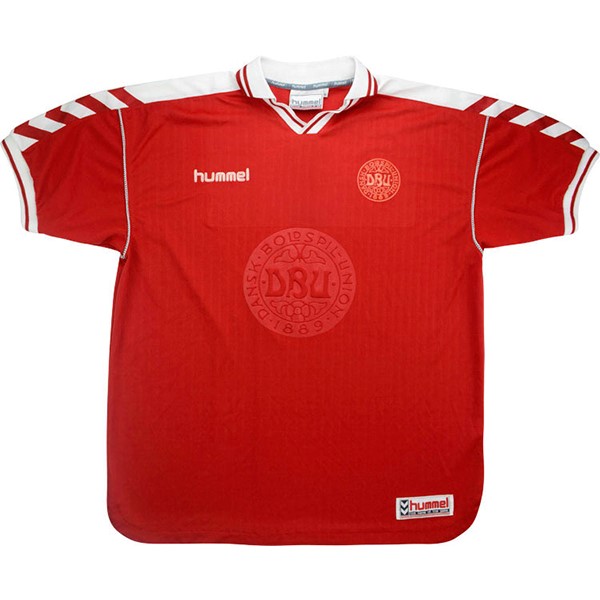 Tailandia Camiseta Dinamarca 1st Retro 1998 Rojo